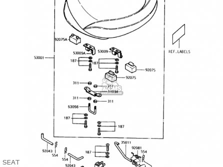 SEAT - KZ1000P11 POLICE 1000 1992 USA