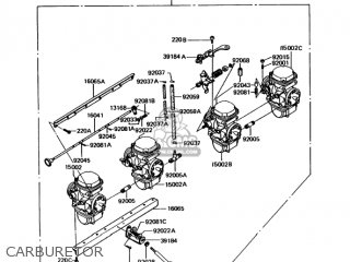 CARBURETOR - KZ1000P13 POLICE 1000 1994 USA