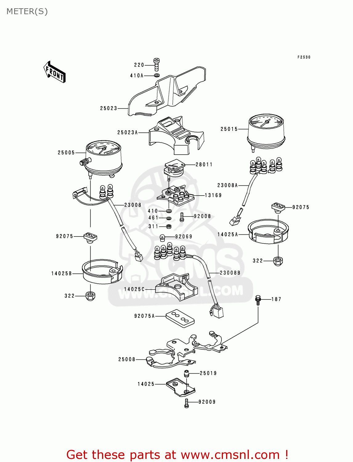 METER(S) KZ1000P18 KE1000 POLICE 1999 USA