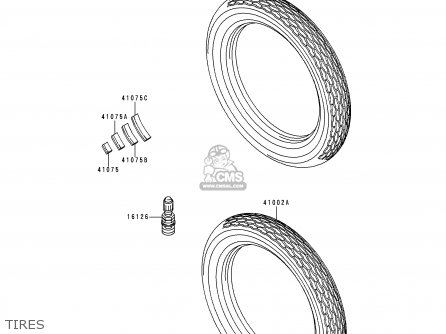 TIRES - KZ1000P19 KE1000 POLICE 2000 USA