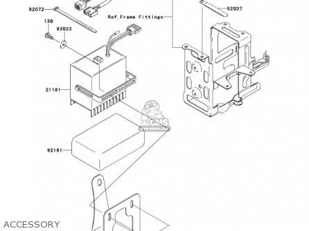 ACCESSORY - KZ1000P20 POLICE 1000 2001 USA