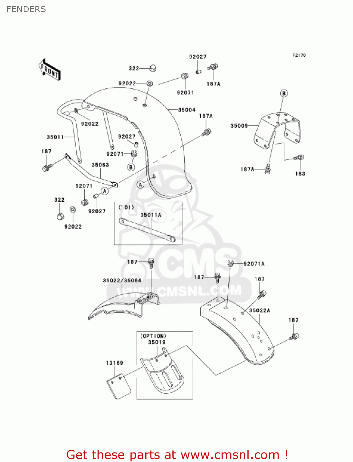 FENDERS KZ1000P21 POLICE 1000 2002 USA
