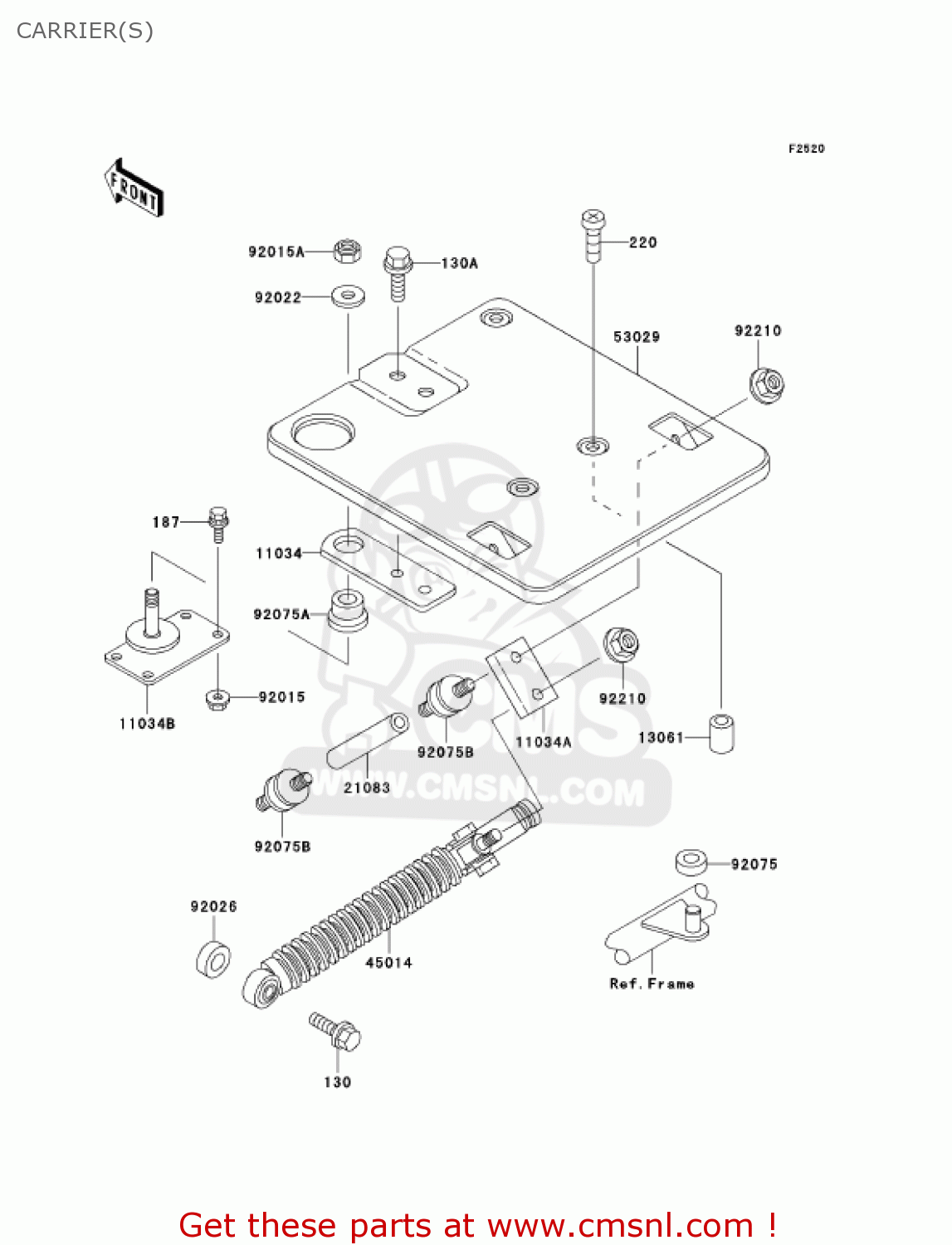 CARRIER(S) KZ1000P21 POLICE 1000 2002 USA