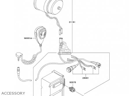 ACCESSORY - KZ1000P21 POLICE 1000 2002 USA