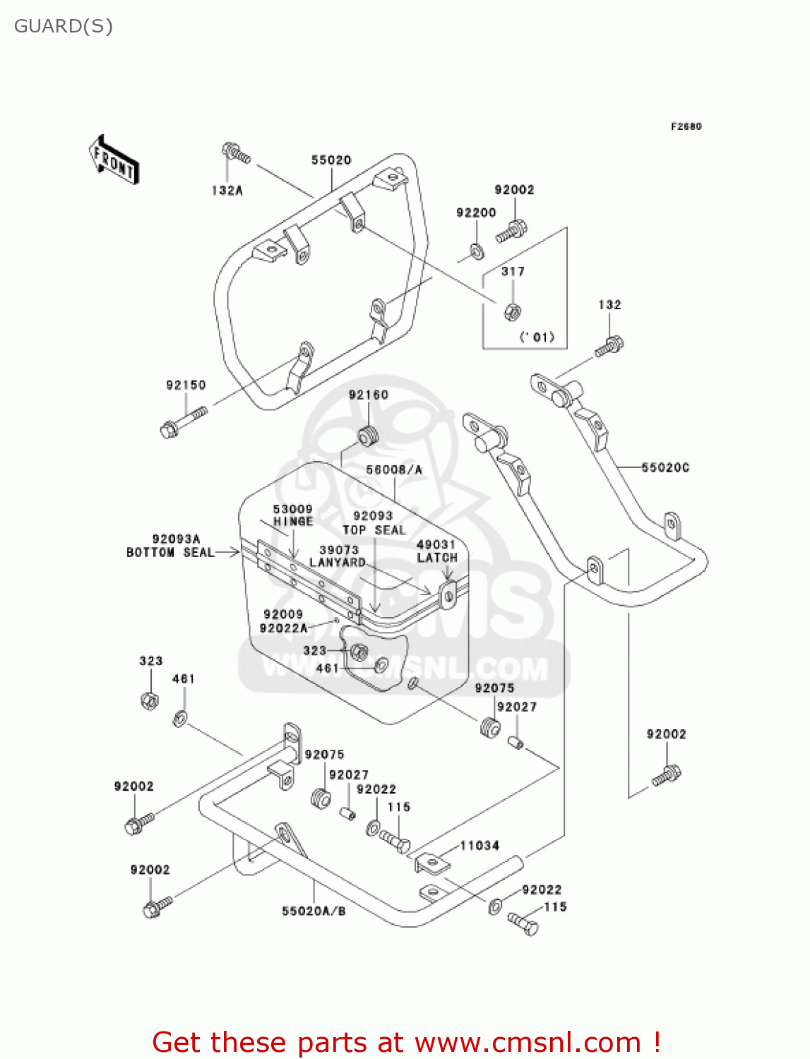 GUARD(S) KZ1000P22 POLICE 1000 2003 USA
