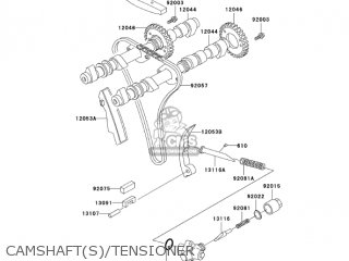 CAMSHAFT(S)/TENSIONER - KZ1000P22 POLICE 1000 2003 USA