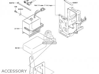 ACCESSORY - KZ1000P22 POLICE 1000 2003 USA