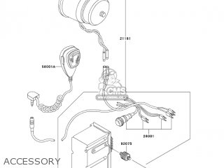 ACCESSORY - KZ1000P22 POLICE 1000 2003 USA