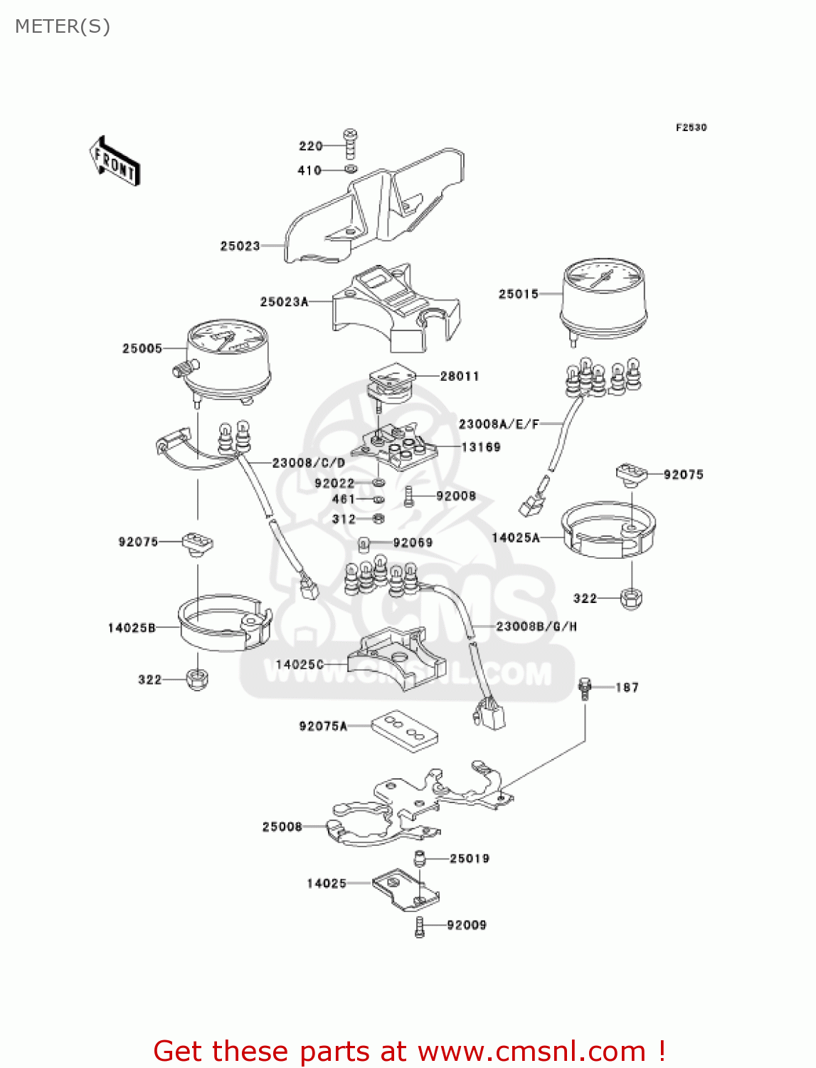 METER(S) KZ1000P24 POLICE 1000 2005 USA