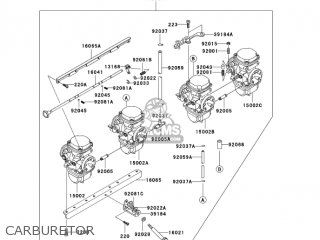 CARBURETOR - KZ1000P24 POLICE 1000 2005 USA