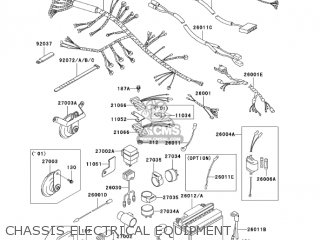 CHASSIS ELECTRICAL EQUIPMENT - KZ1000P24 POLICE 1000 2005 USA