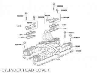 CYLINDER HEAD COVER - KZ1000P24 POLICE 1000 2005 USA