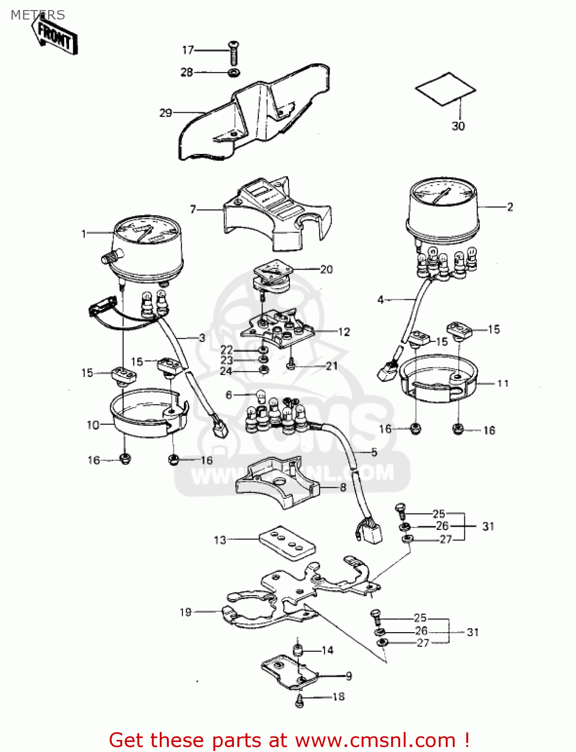 METERS KZ1000P3 POLICE 1000 1984 USA