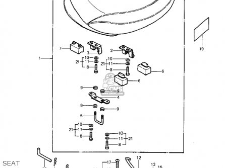 SEAT - KZ1000P3 POLICE 1000 1984 USA