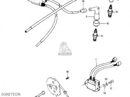 IGNITION - KZ1000P4 POLICE 1000 1985 USA