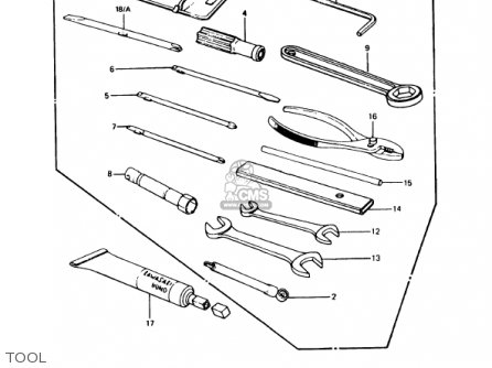 TOOL - KZ1000P6 POLICE 1000 1987 USA