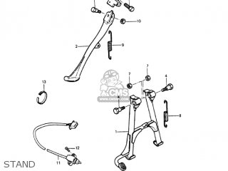 STAND - KZ1000P9 POLICE 1000 1990 USA