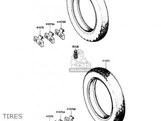 TIRES - KZ1000R1 EDDIE LAWSON REPLICA 1982 USA CANADA