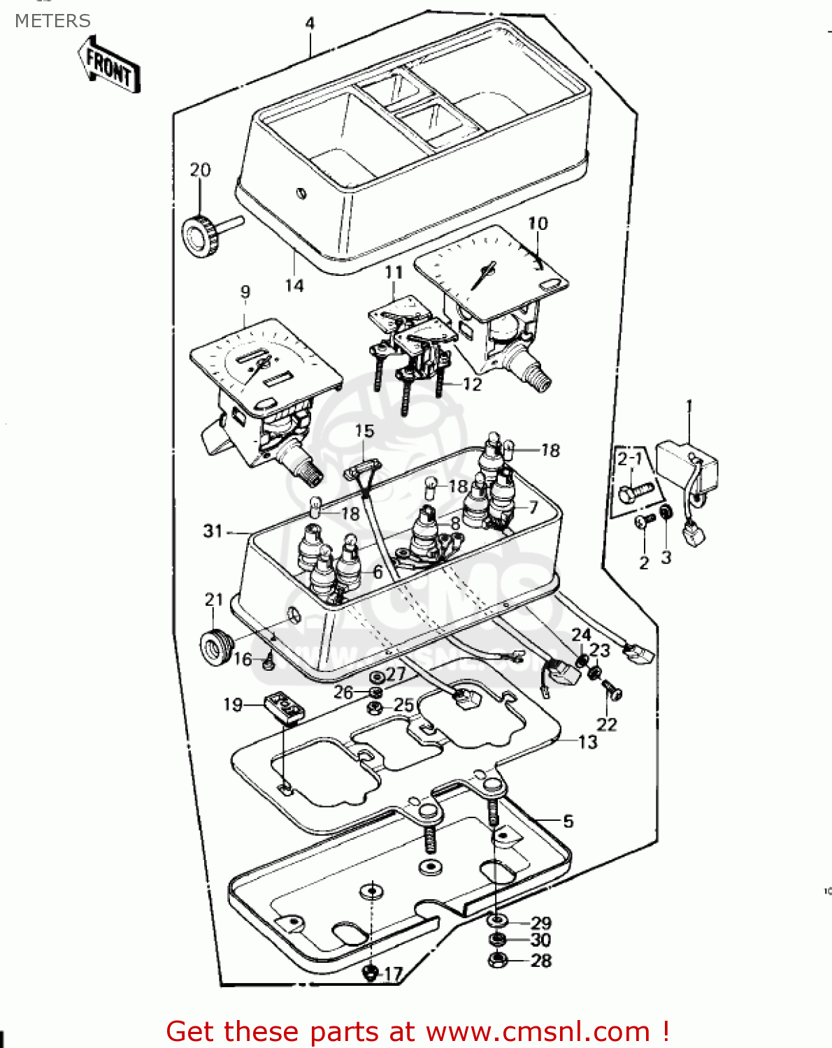 METERS KZ1300A1 1979 USA CANADA