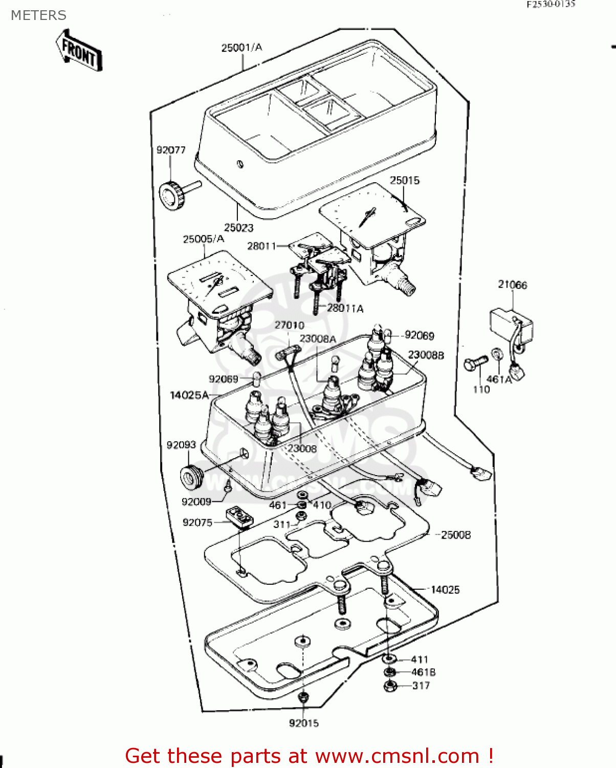 METERS KZ1300A4 1982 USA CANADA