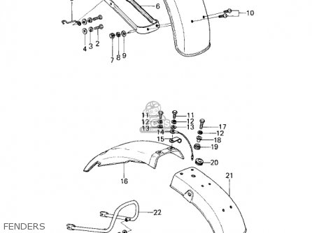 FENDERS - KZ200A1A 1978 CANADA