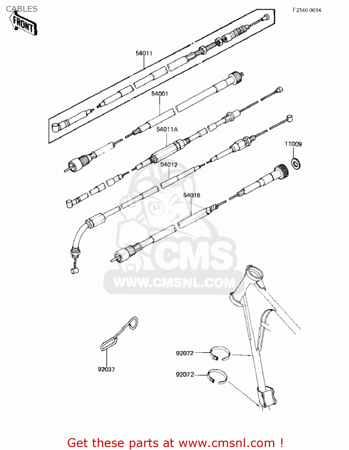 CABLES KZ305A1 CSR 1981 USA