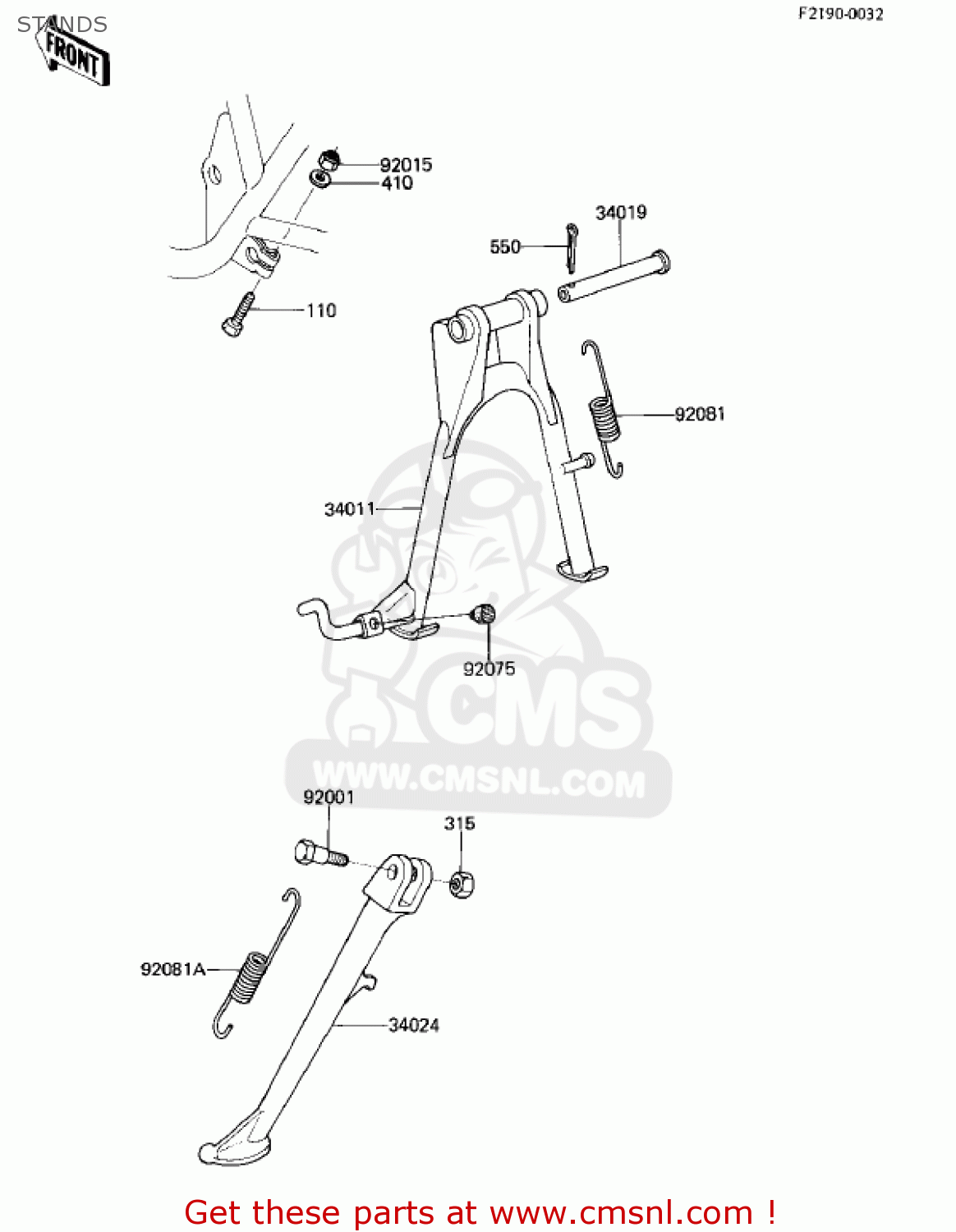 STANDS KZ305A1 CSR 1981 USA