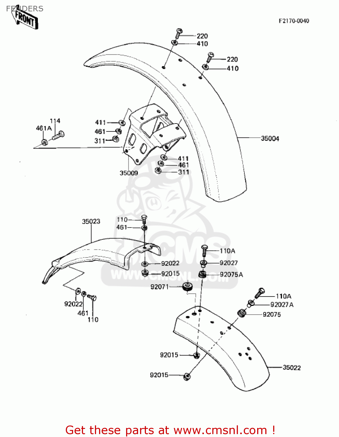 FENDERS KZ305A1 CSR 1981 USA