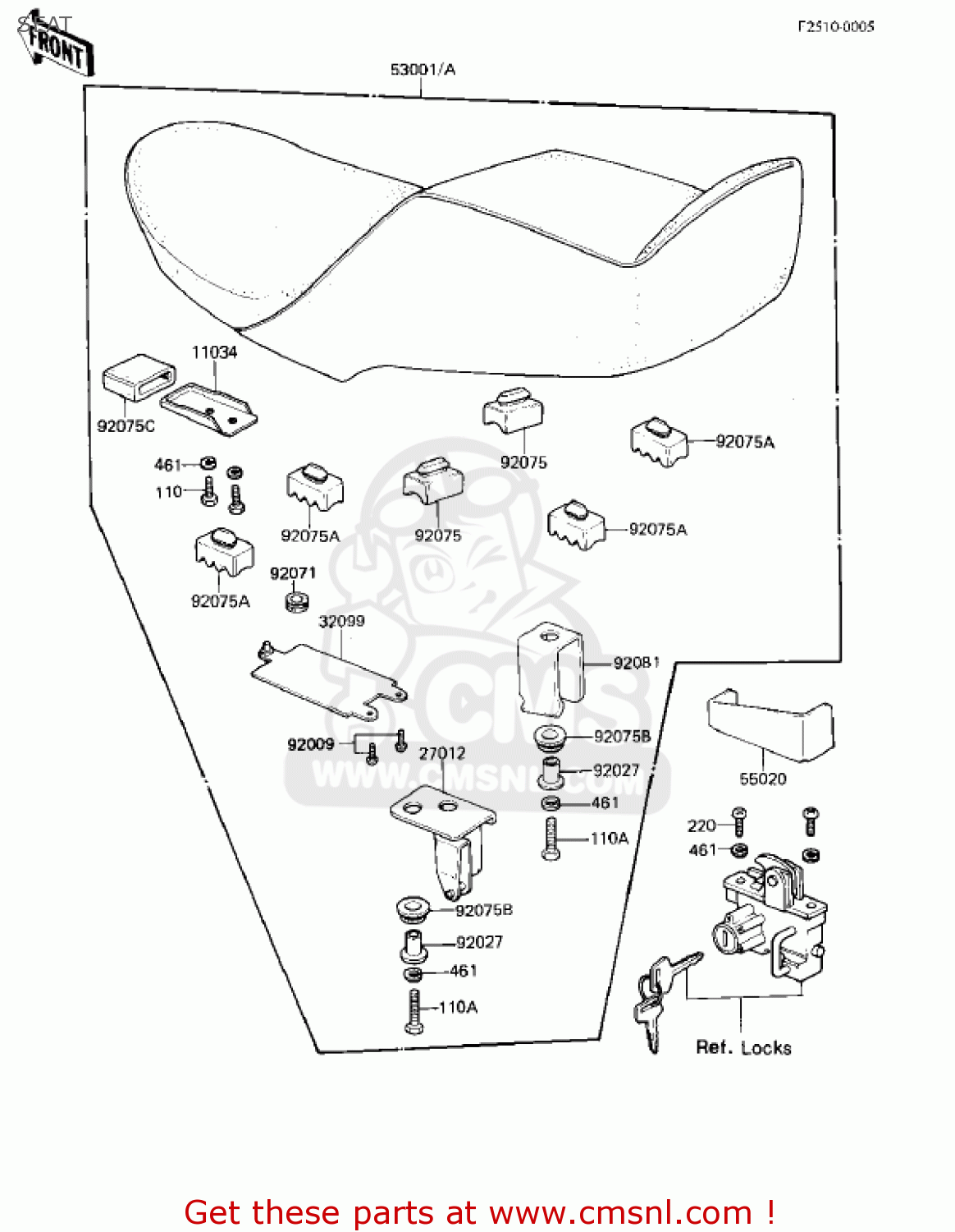 SEAT KZ305A1 CSR 1981 USA