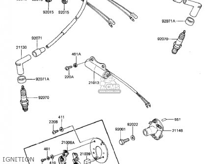 IGNITION - KZ305A1 CSR 1981 USA