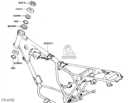 FRAME - KZ305A1 CSR 1981 USA