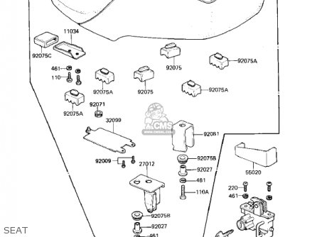 SEAT - KZ305A1 CSR 1981 USA
