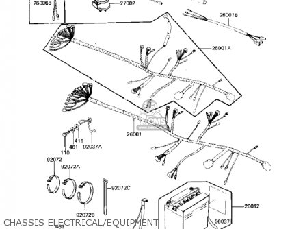 CHASSIS ELECTRICAL/EQUIPMENT - KZ305A1 CSR 1981 USA