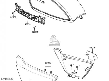 LABELS - KZ305A1 CSR 1981 USA