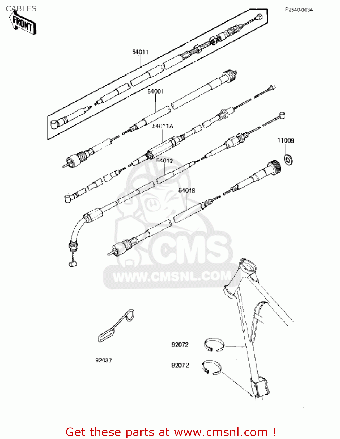 CABLES KZ305A2 CSR 1982 USA