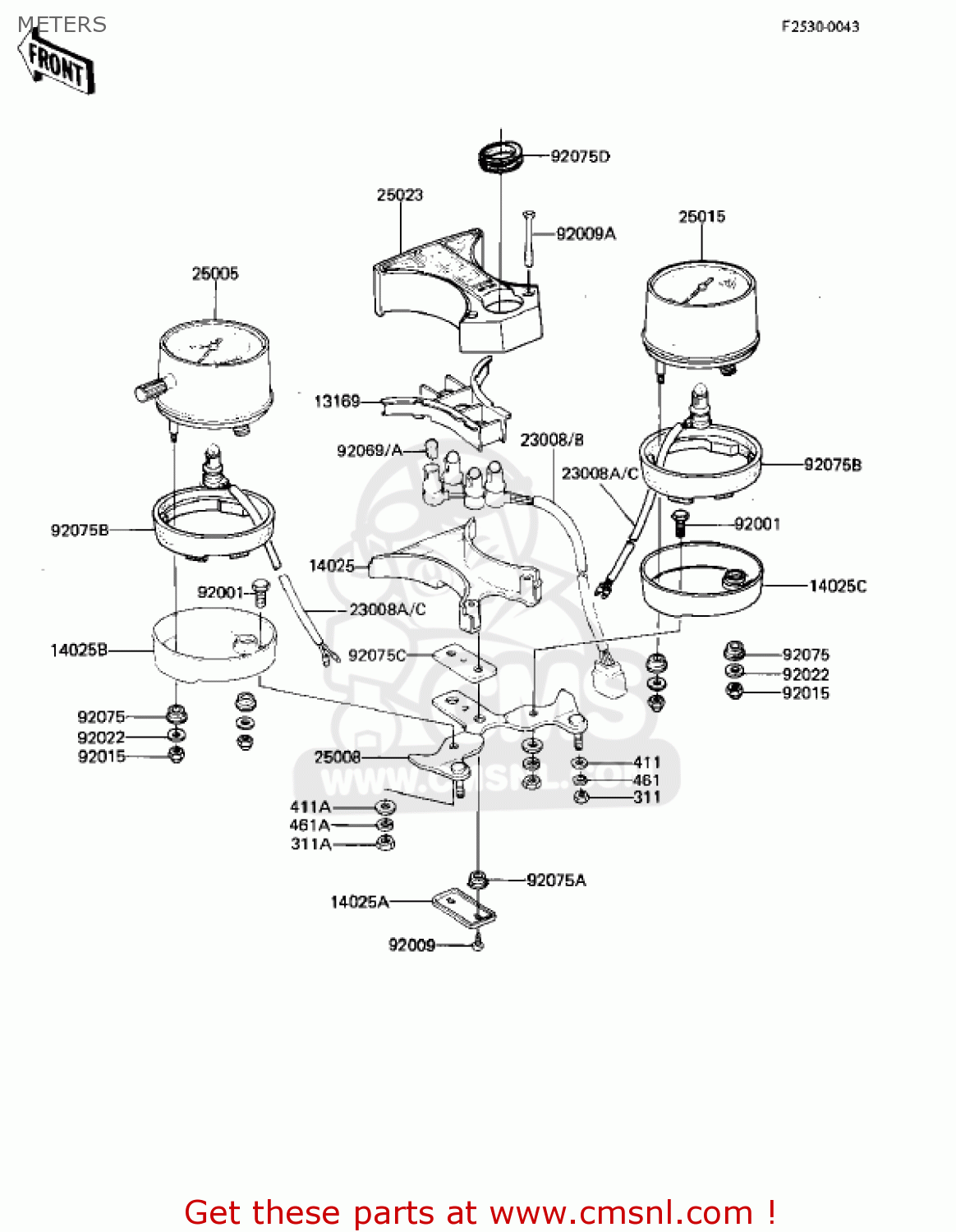 METERS KZ305A2 CSR 1982 USA