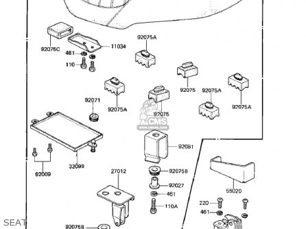 SEAT - KZ305B1 CSR 1982 USA / BELT DRIVE