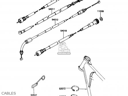 CABLES - KZ305B2 LTD305 1987 USA CALIFORNIA