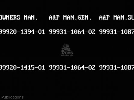 Publications - KZ305B2 LTD305 1987 USA CALIFORNIA