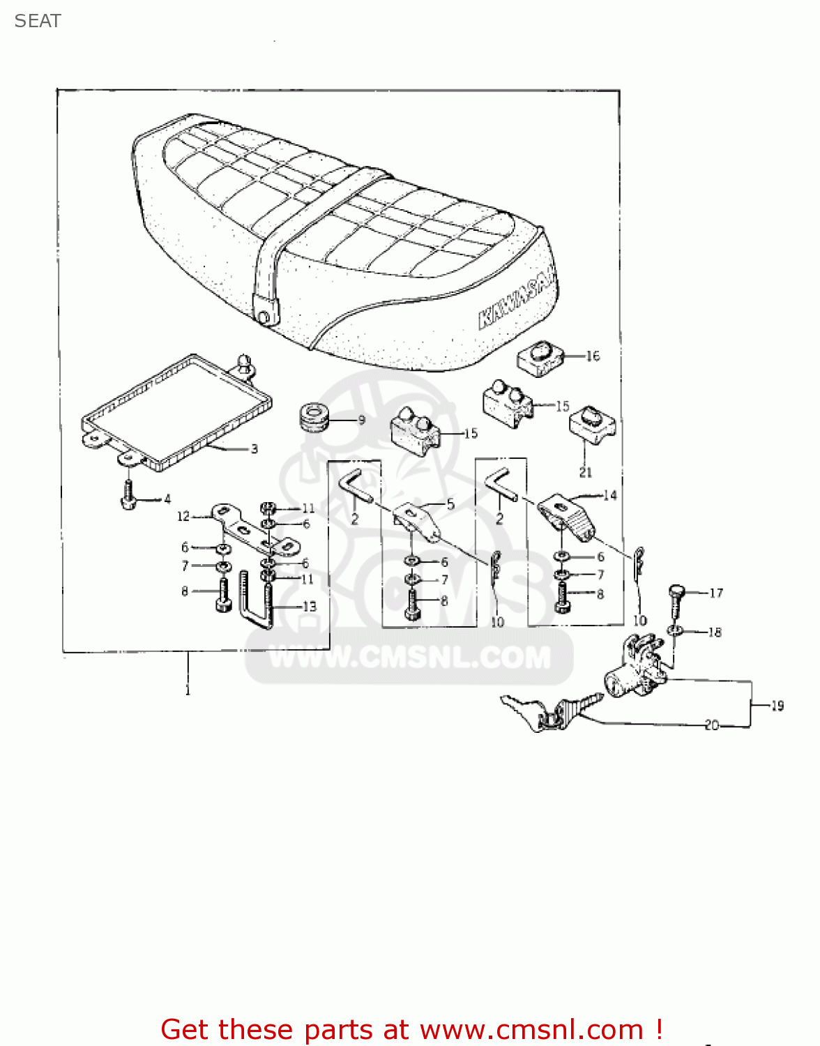 SEAT KZ400A1 1977 USA / MPH