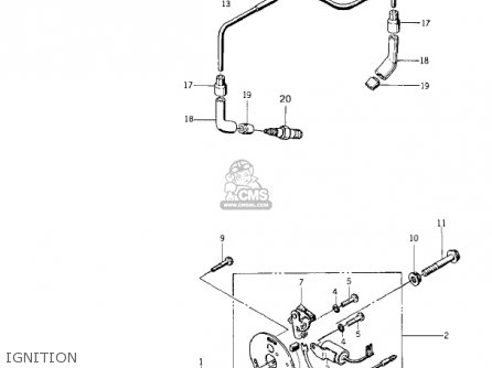 IGNITION - KZ400A1 1977 USA / MPH