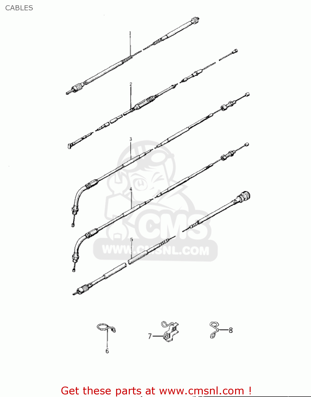 CABLES KZ400A2 1978 USA / MPH