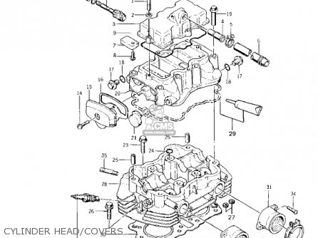 Kawasaki KZ400A2 1978 USA / MPH parts lists and schematics