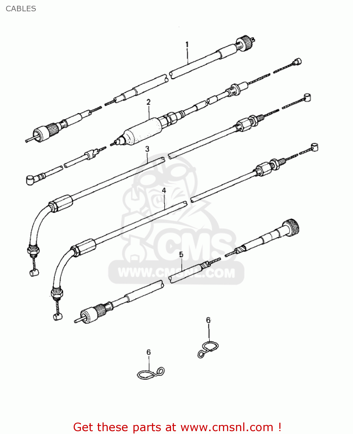 CABLES KZ400B1 1978 CANADA