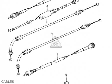 CABLES - KZ400B1 1978 CANADA