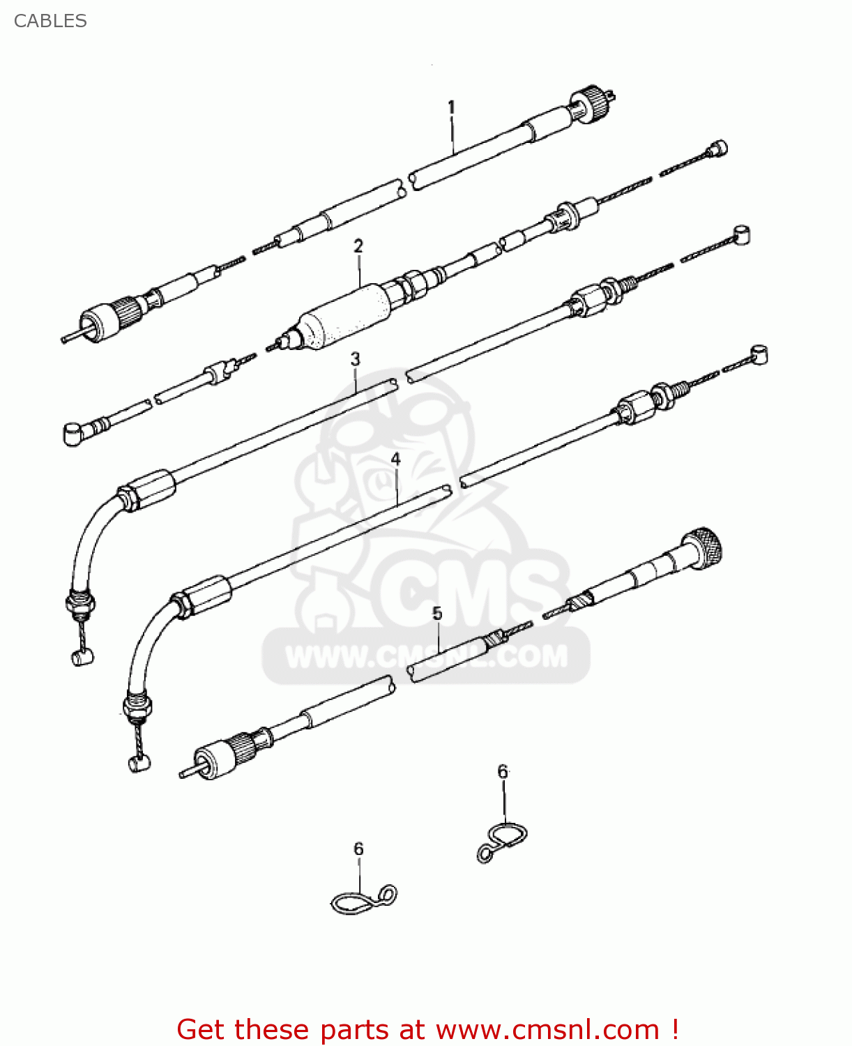 CABLES KZ400B2 1979 CANADA