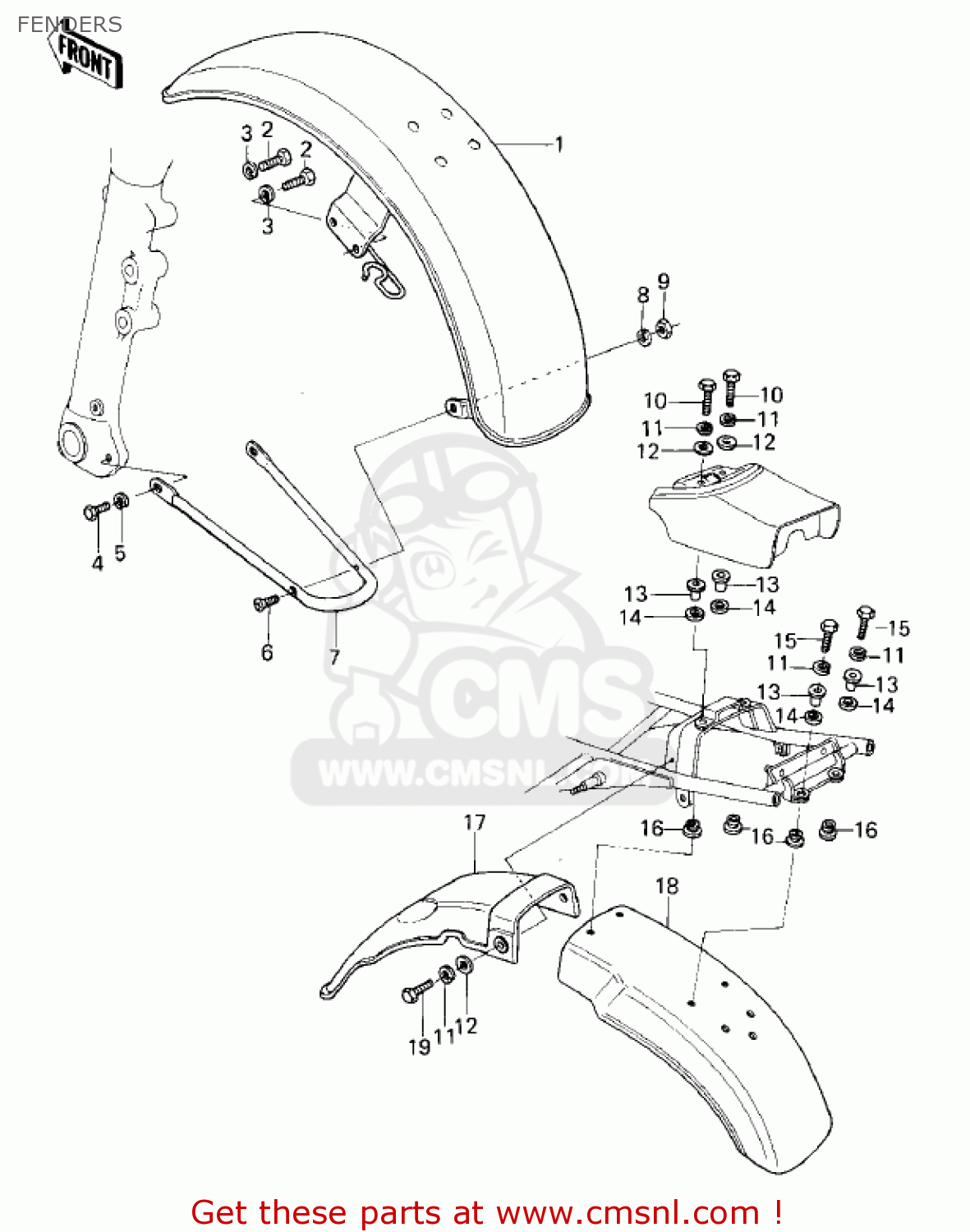 FENDERS KZ400C1 1978 UNITED KINGDOM