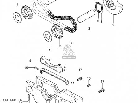 BALANCER - KZ400C1 1978 UNITED KINGDOM