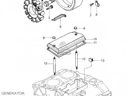 GENERATOR - KZ400C1 1978 UNITED KINGDOM