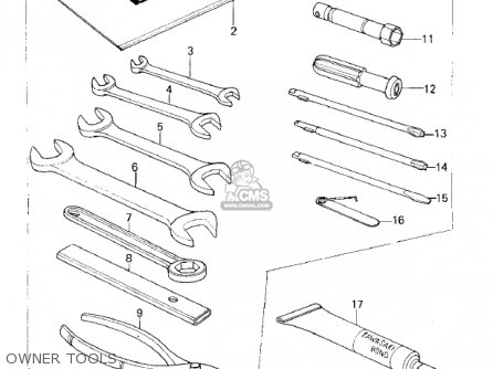 OWNER TOOLS - KZ400C1 1978 UNITED KINGDOM